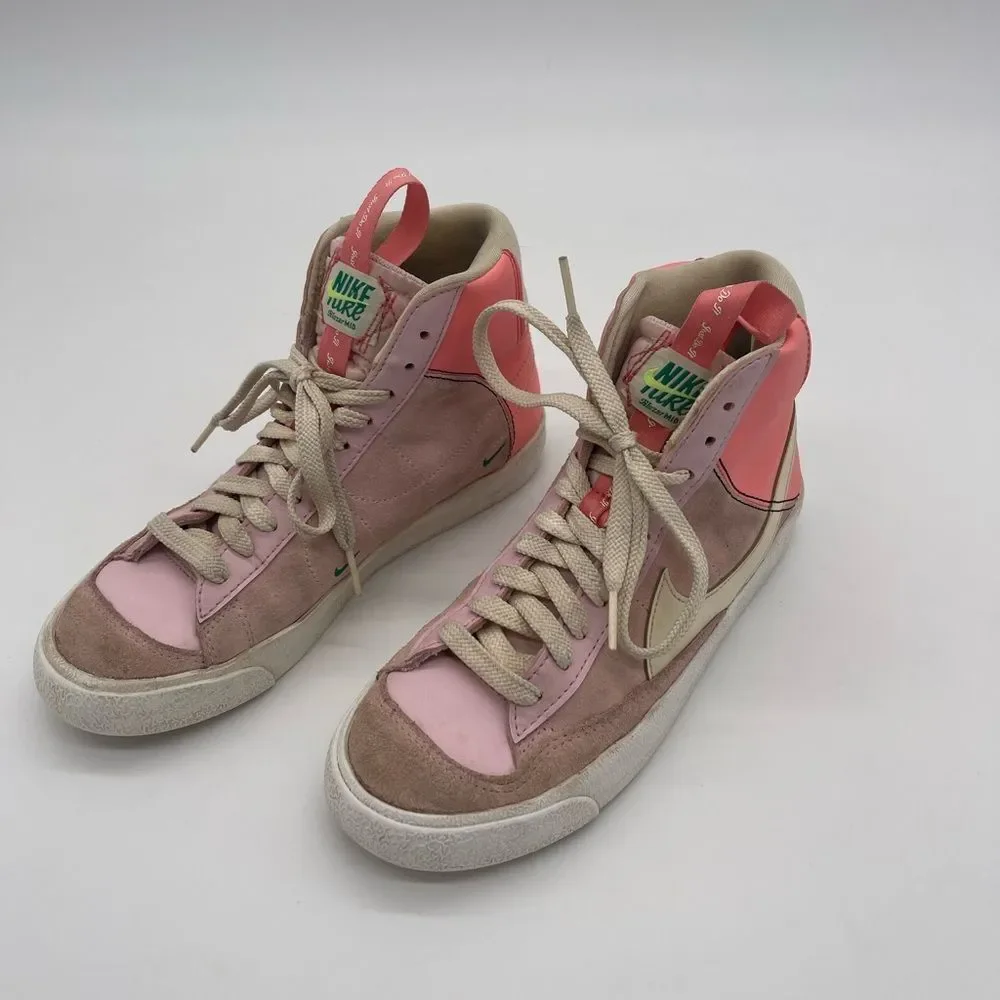 Pink Custom Nike Blaze Kids Shoes